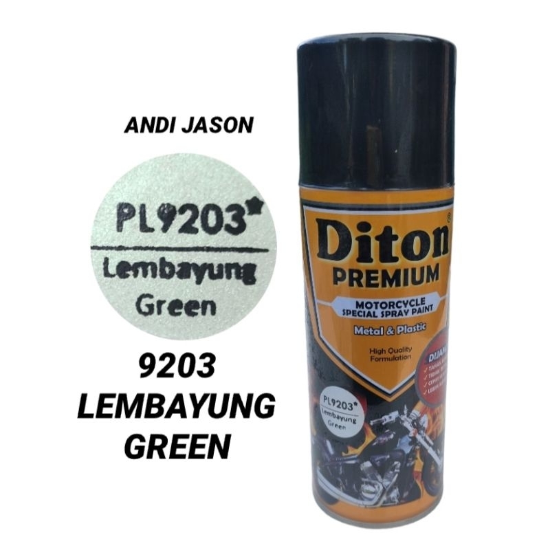 DITON PREMIUM CAT SEMPROT TAHAN BENSIN 400CC NO 9203 LEMBAYUNG GREEN