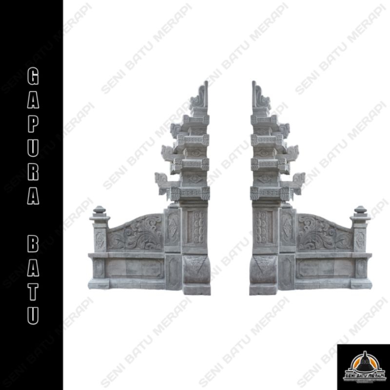 Gapura batu asli 100% Tinggi 3meter