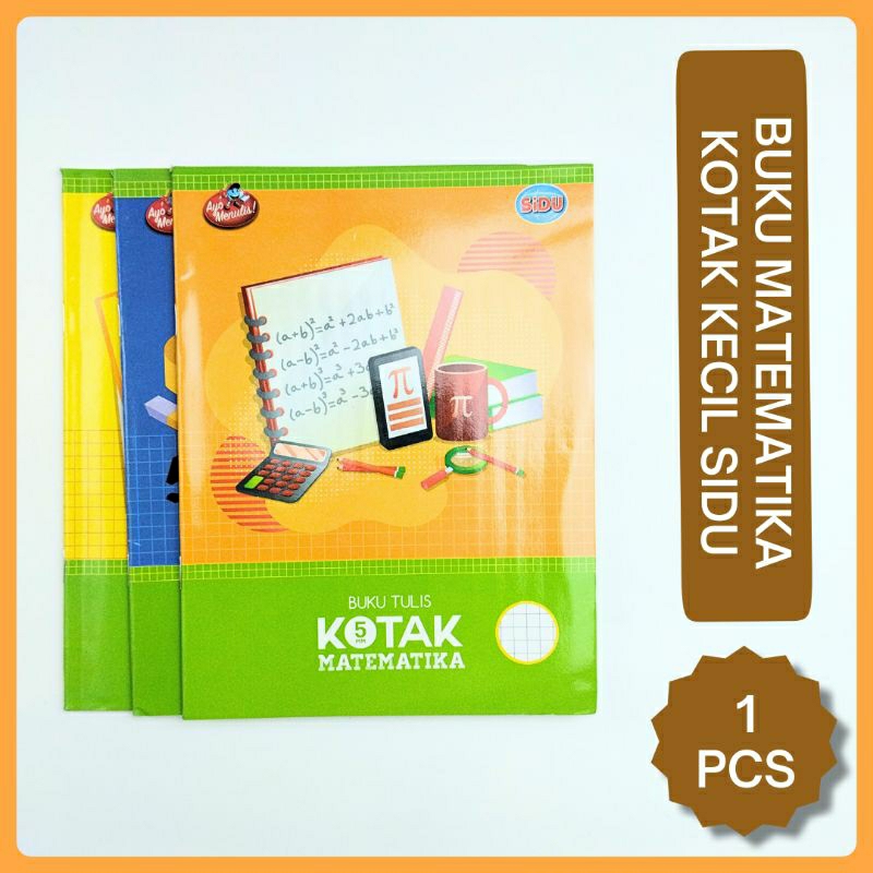 

Buku Matematika Kotak Kecil Merek Sinar Dunia / Buku Tulis Matematika