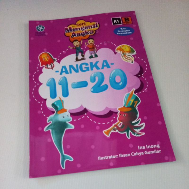Buku Matematika - Seri Mengenal Angka (Angka 11-20)