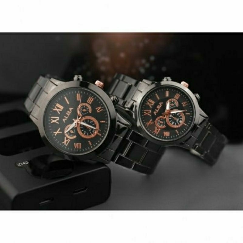 C ( C02 ) JAM TANGAN COUPLE DEWASA BAHAN STAINLESS PREMIUM HARGA UNTUK 1 PCS