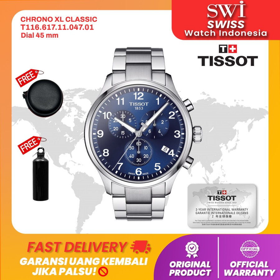 Jam Pria Tissot Chrono XL Classic T116.617.11.047.01 Analog
