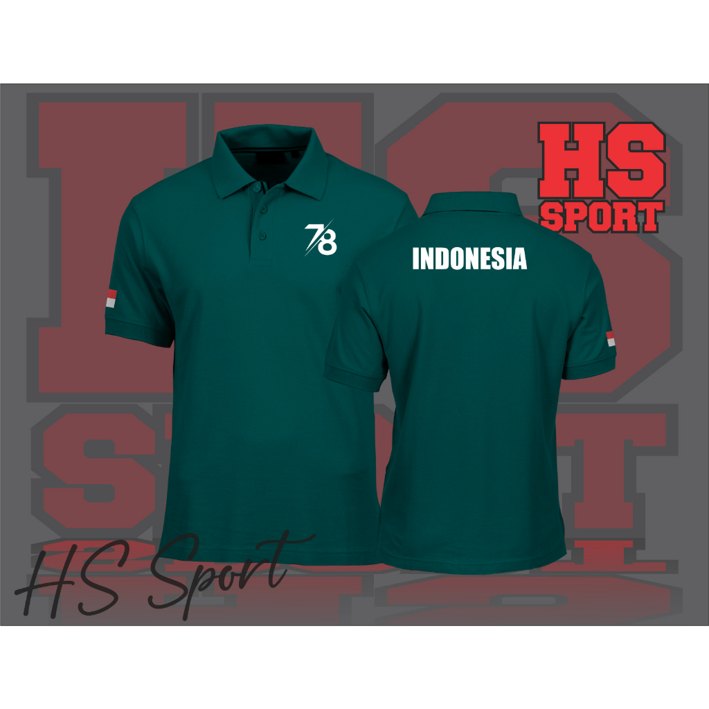 POLO 17 AGUSTUS - BAJU POLO 17 AGUSTUS - BAJU POLO KERAH TSHIRT TYPE 8