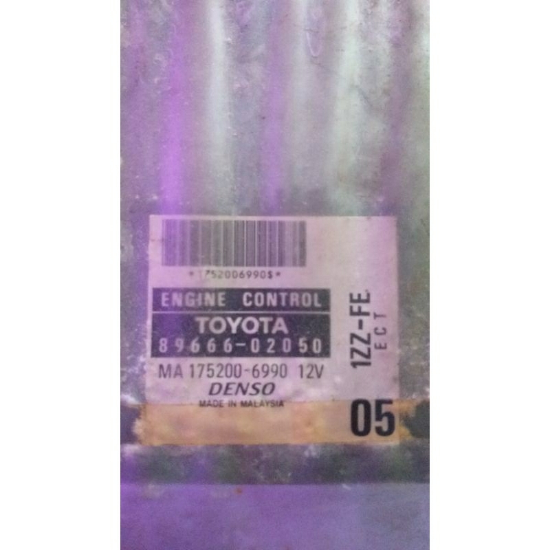 ecu toyota altis 2002