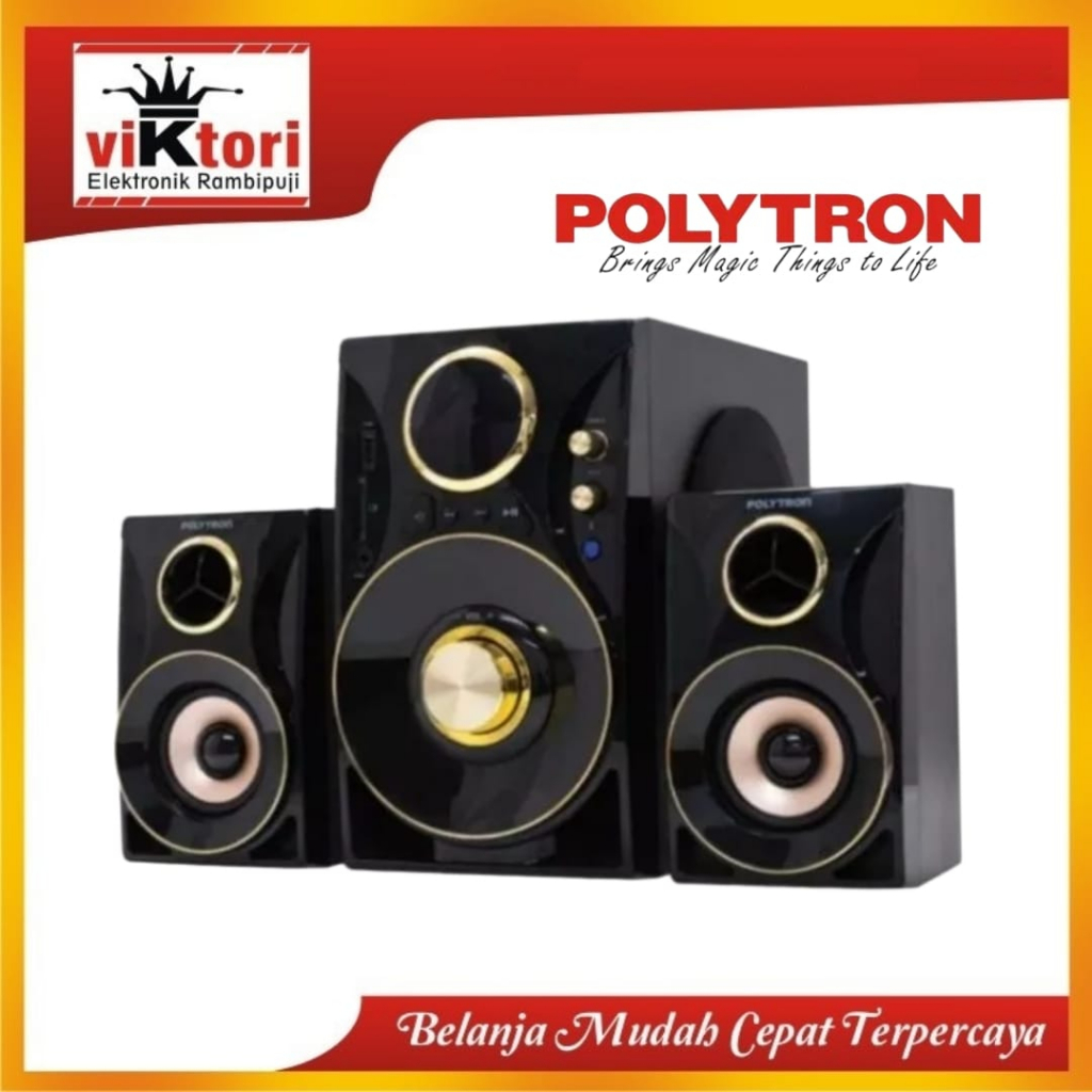 POLYTRON PMA9310 / SPEAKER POLYTRON MULTIMEDIA AUDIO / SPEAKER AKTIF POLYTRON / SPEAKER BLUETOOTH / 