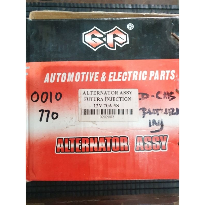 ALTERNATOR FUTURA INJEKSI DINAMO CAS FUTURA DINAMO AMPER FUTURA 0010
