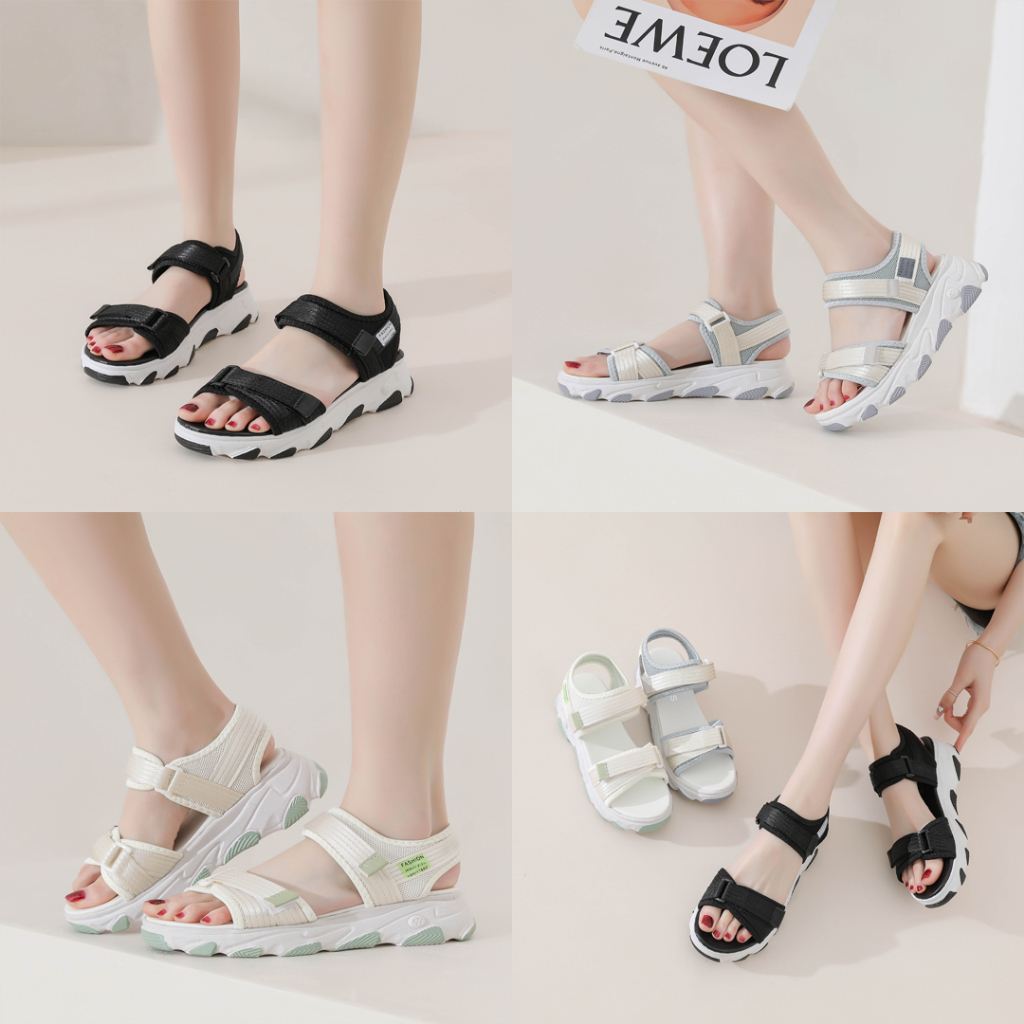 Dokter Sepatu Import - Kazumi Sandal Wanita Sandal Strap Tali Wanita Import Premium Quality A13 - Free Kotak Sepatu!!! Sale!!! Image 2