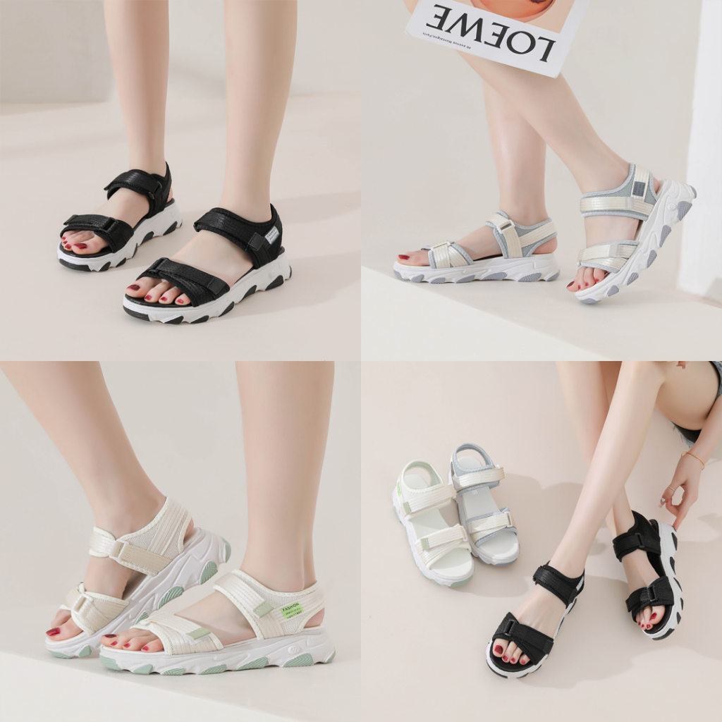 Dokter Sepatu Import - Kazumi Sandal Wanita Sandal Strap Tali Wanita Import Premium Quality A13 - Free Kotak Sepatu!!! Sale!!!
