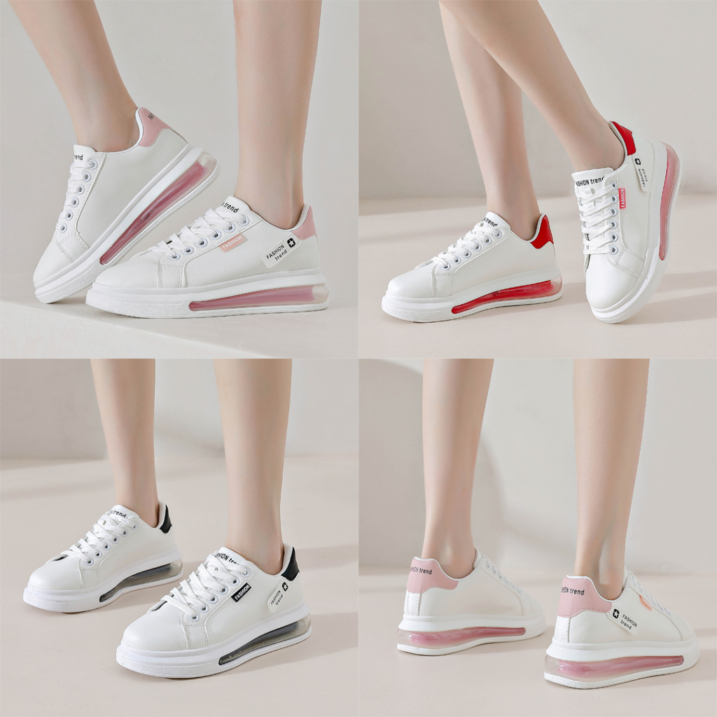 FREE  KOTAK SEPATU!!! SALE!!! Jasline Sepatu Wanita Sneakers Shoes FC SNP839 - R23 - A05