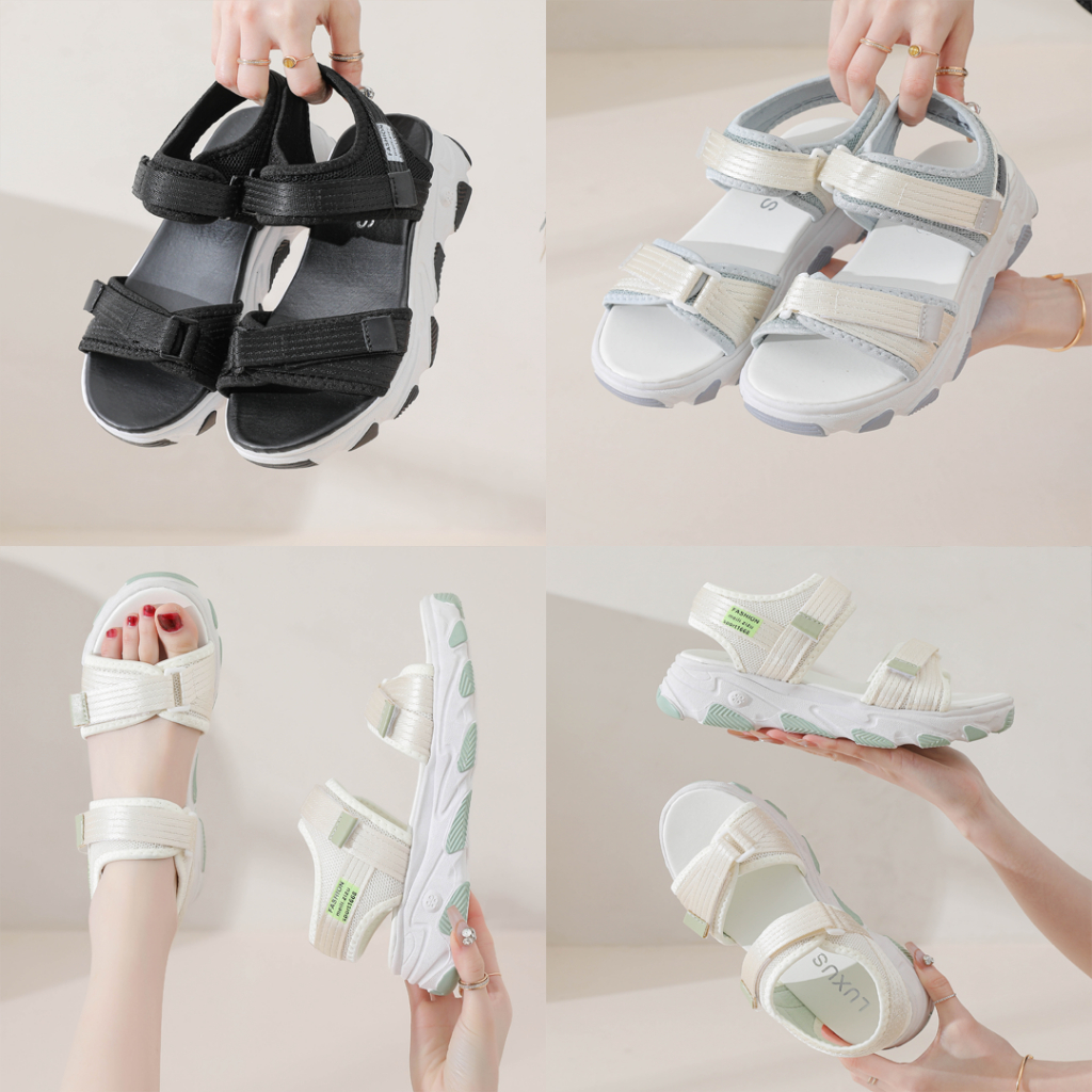 Dokter Sepatu Import - Kazumi Sandal Wanita Sandal Strap Tali Wanita Import Premium Quality A13 - Free Kotak Sepatu!!! Sale!!! Image 4
