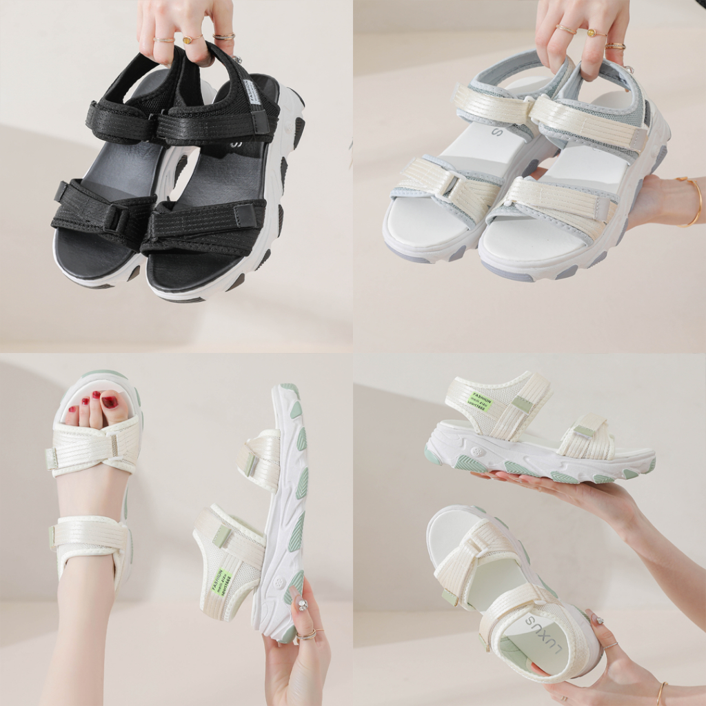 Dokter Sepatu Import - Kazumi Sandal Wanita Sandal Strap Tali Wanita Import Premium Quality A13 - Free Kotak Sepatu!!! Sale!!!