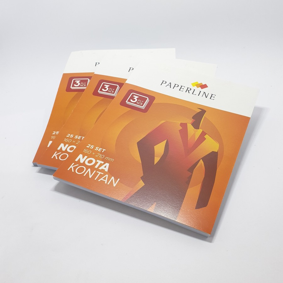 

Paperline Buku Nota Kontan 3 Ply NCR / Rangkap Besar