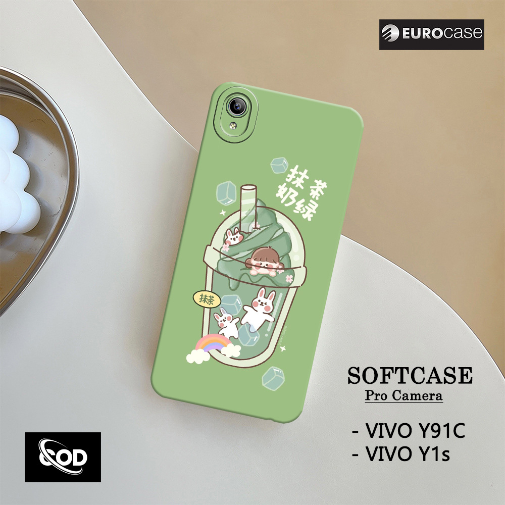 Casing Hp Vivo Y91c / Y1s  - Fashion Case Minuman - Soft Case Hp Vivo Y91c / Y1s Terbaru - Kesing Hp