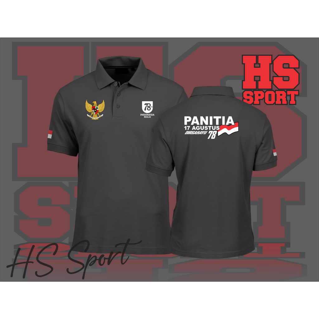 POLO 17 AGUSTUS - BAJU PANITIA 17 AGUSTUS - BAJU POLO KERAH TSHIRT TYPE 20