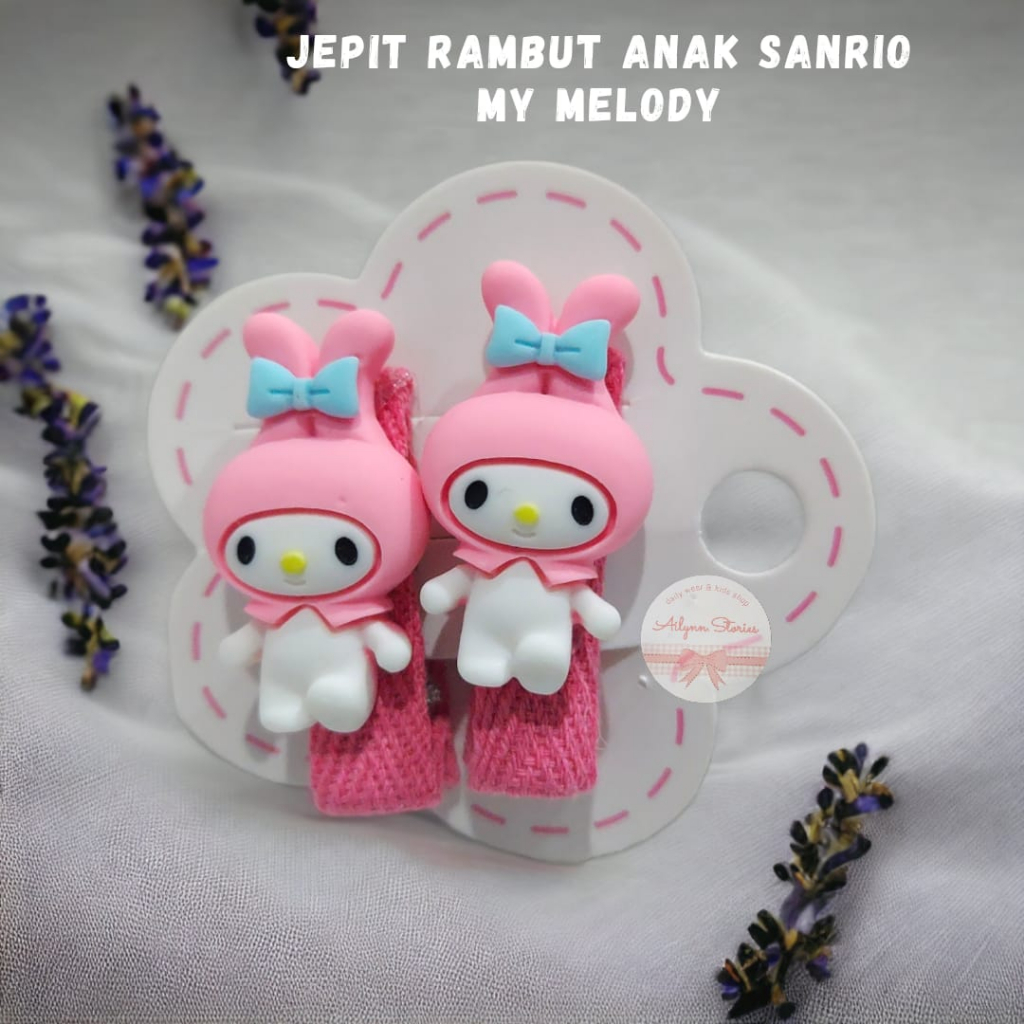 Jepitan Rambut Set Anak Cute / Hairclips Kids Korean