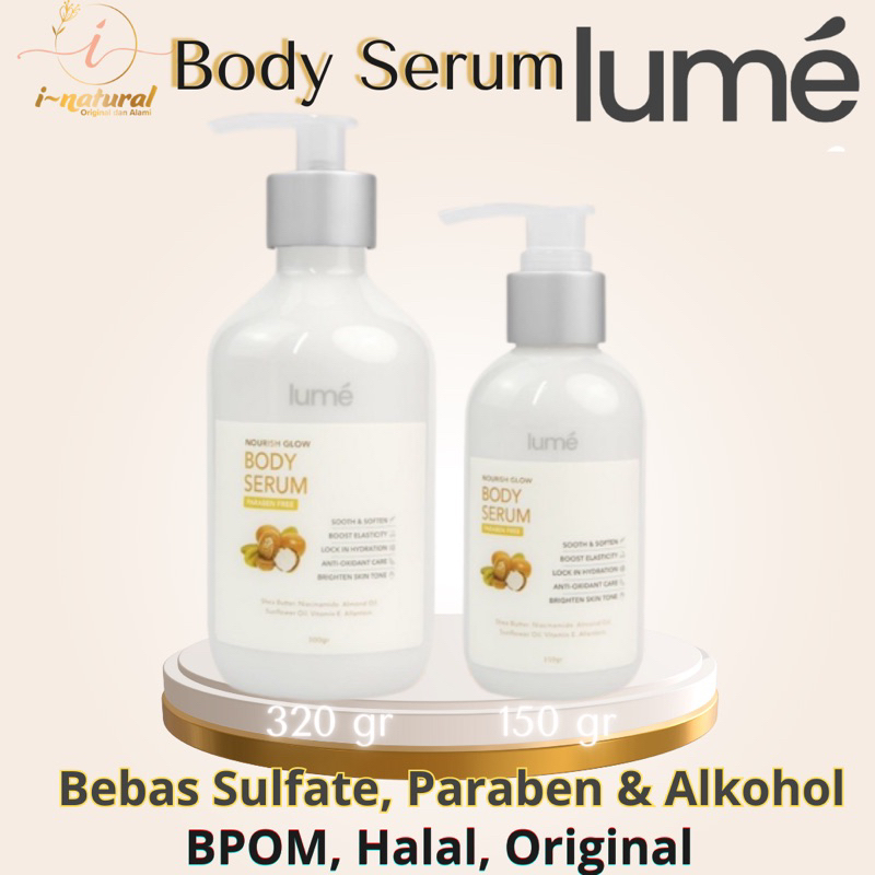 Lume Body Serum - Lotion Pencerah, melembabkan dan Anti Aging - Lume Samarinda Lumecolors samarinda 