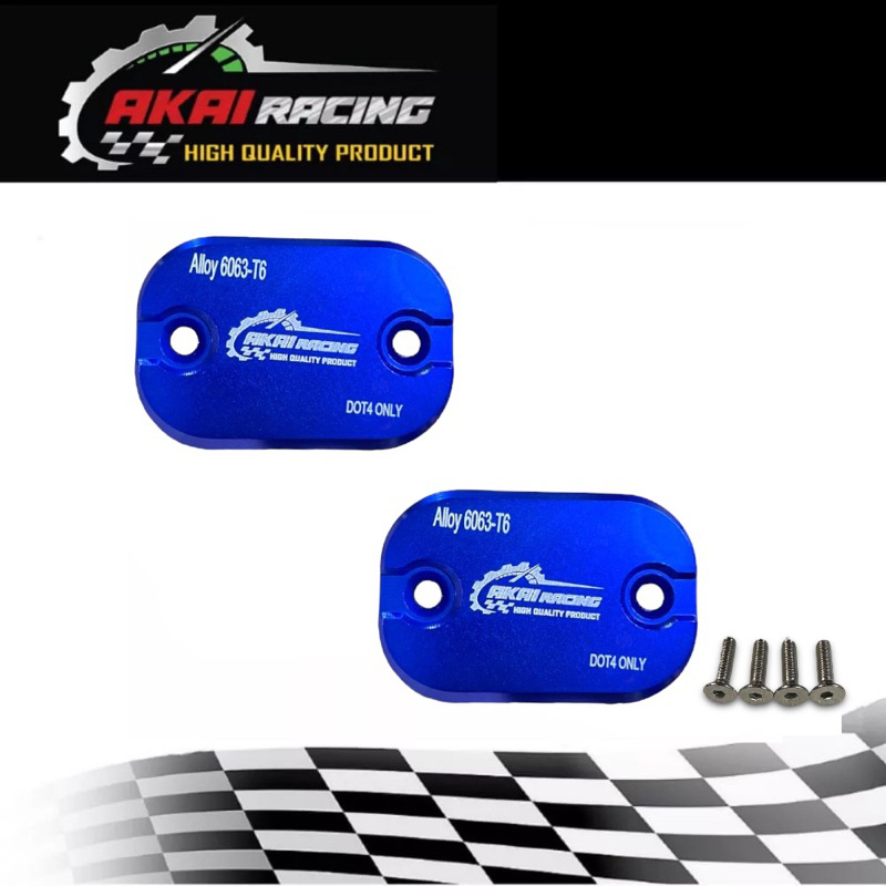 Tutup Minyak Rem Akai Racing Full Cnc Nmax Old Dan Nmax New Best Quality