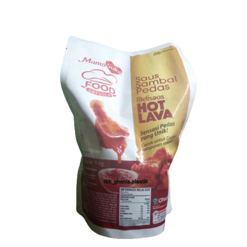 

Hot Lava Mamasuka Saus Sambal Pedas 1 Kg