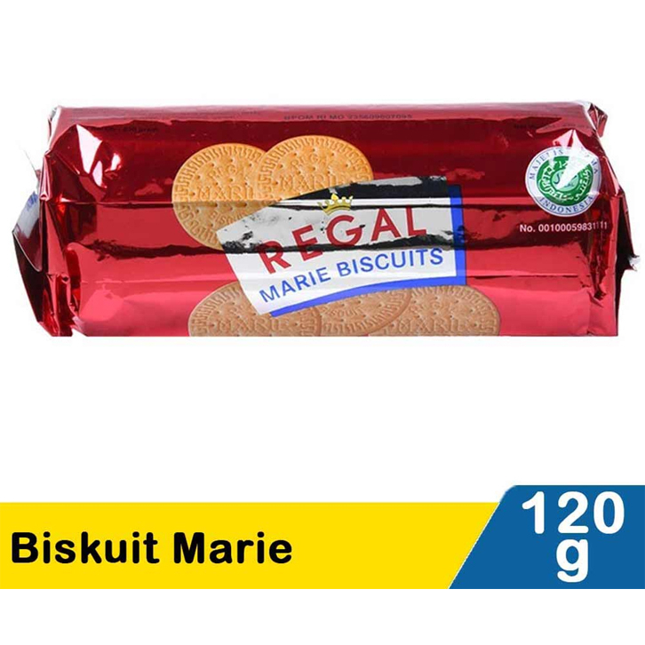 

Biskuit Regal Marie biscuit 120g 120 gram