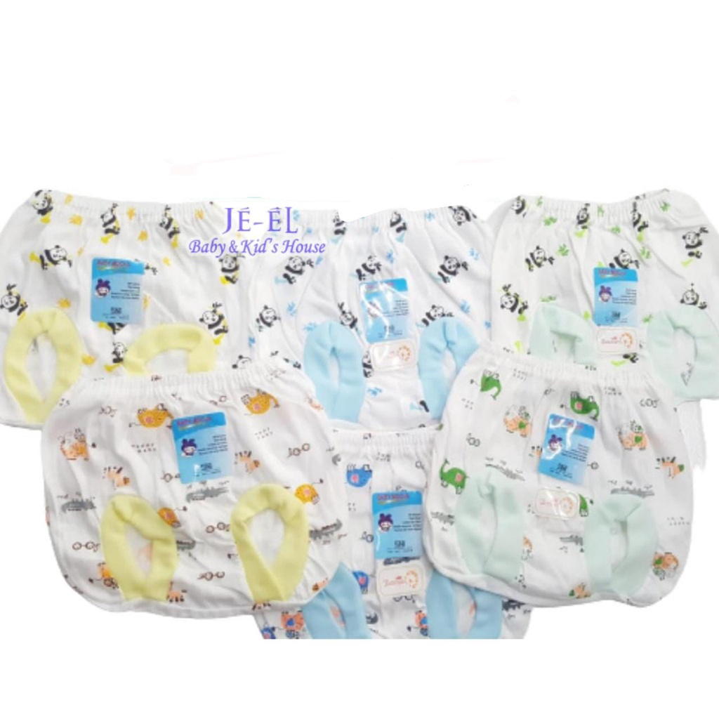 Baby Mocha Celana Pop Full print Tebal 3-6 bulan