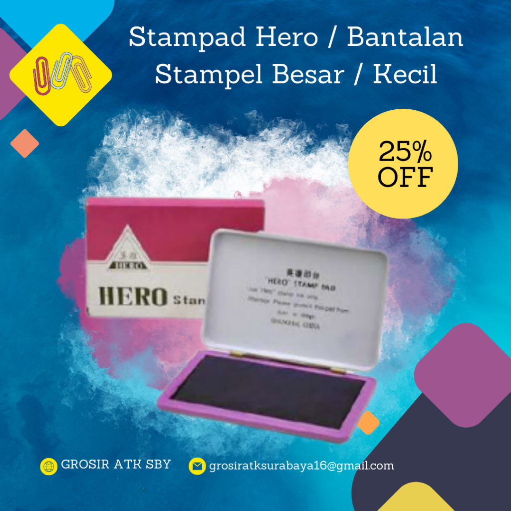 

Stampad Hero / Alas / Tatakan / Bak Stempel