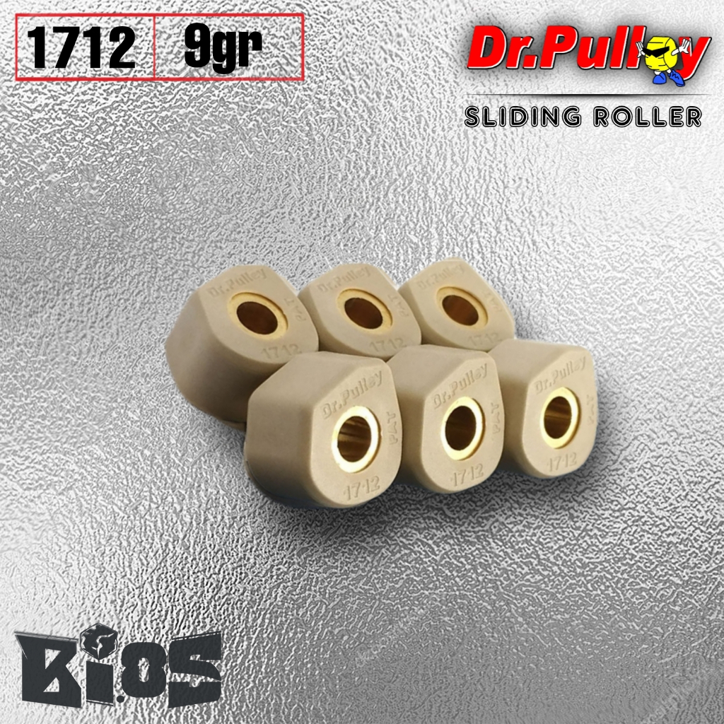 SLIDING ROLLER DR PULLEY 1712 SUZUKI NEX FI 8gr / 9gr ORIGINAL 100%