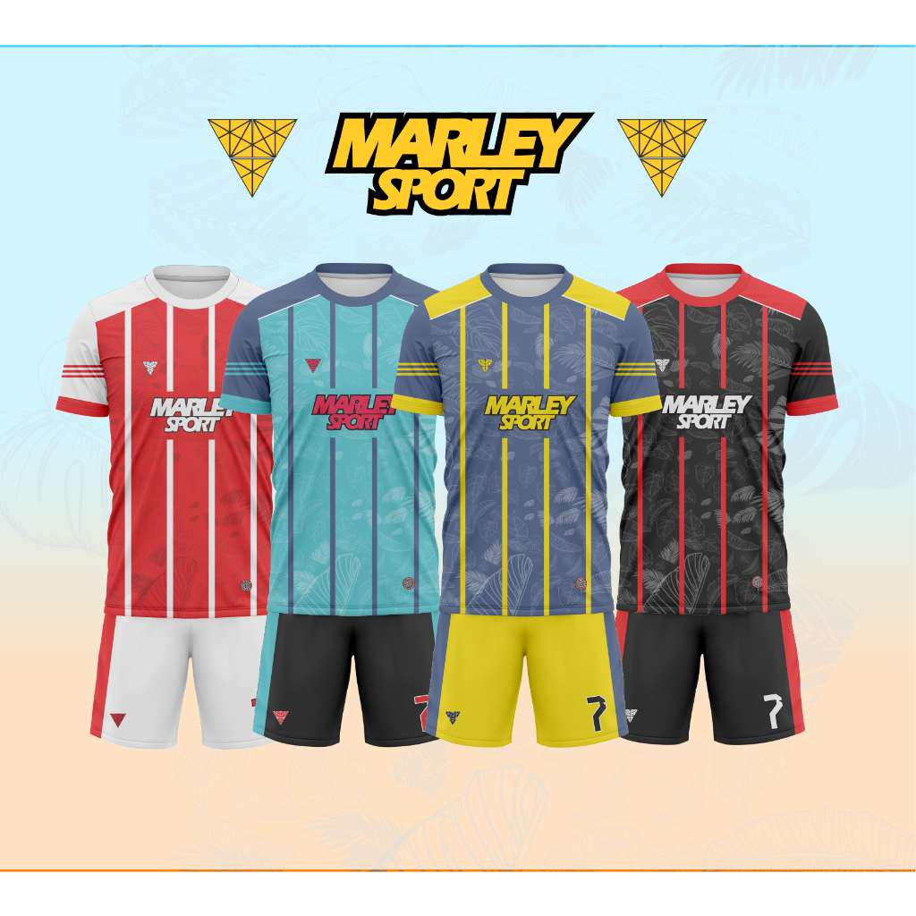 Baju Futsal Costum Printing Jersey Bola Full Printing Gratis Nama dan Angka Baju Bola Costum Printin