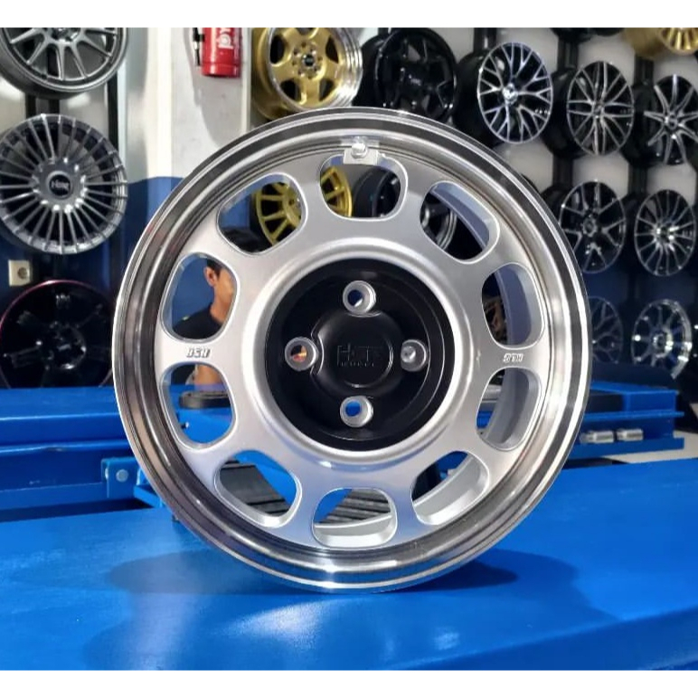Velg Racing Kaleng Ring 15 Hsr KLG Baut 4x100 Pelek Mobil Freed Mobilio City