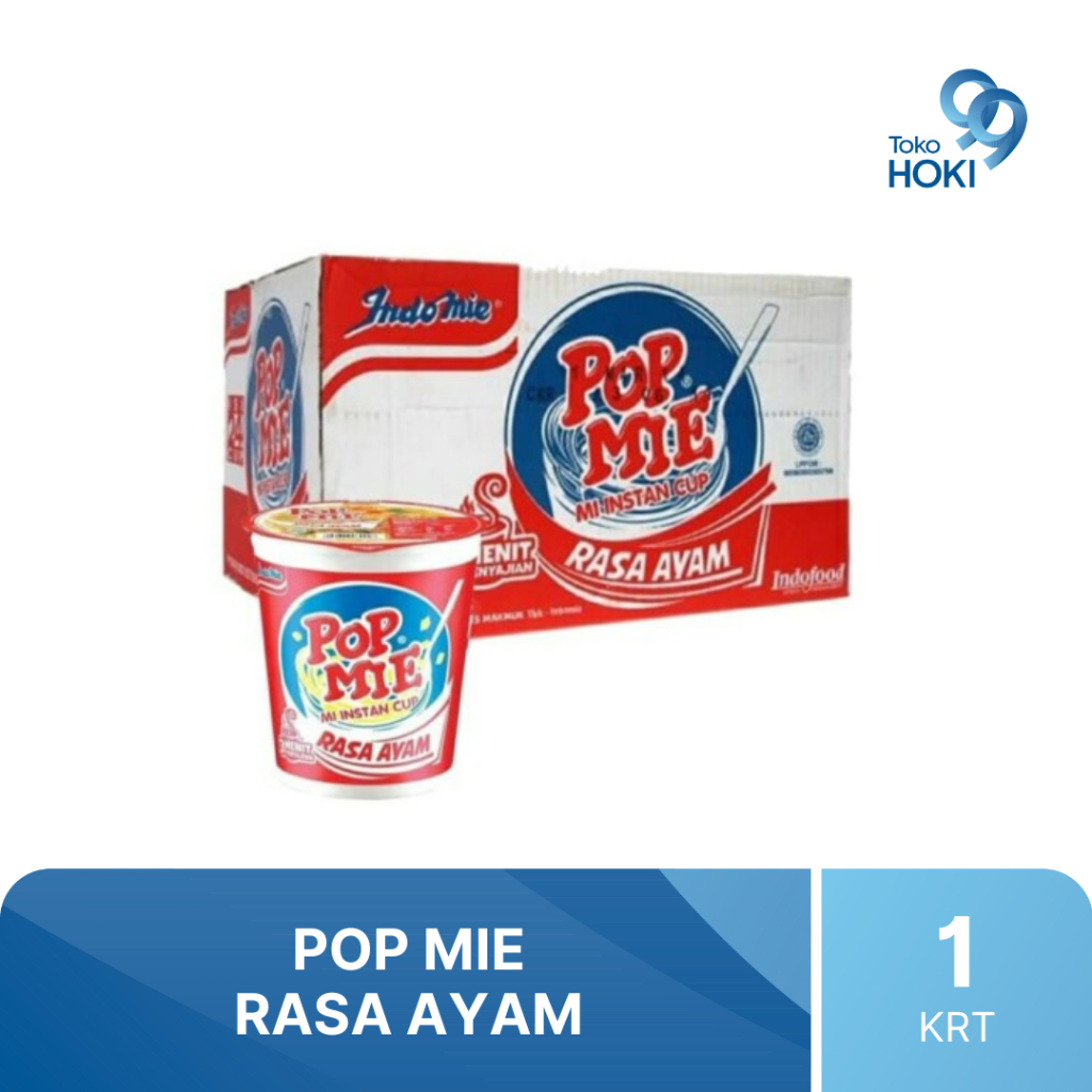 

POP MIE RASA AYAM 1 DUS ISI 24 PCS