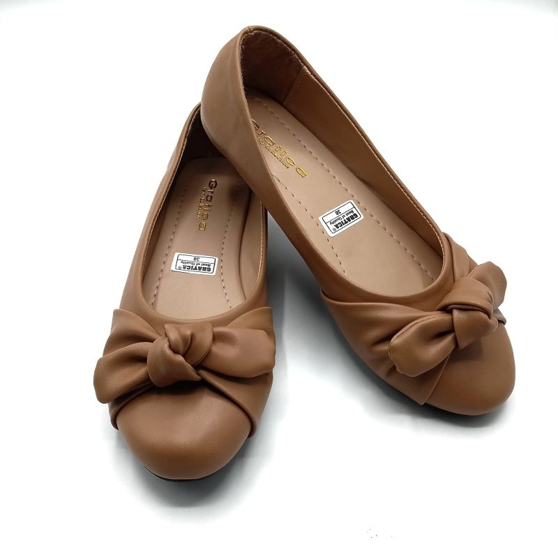 Sepatu Wanita Balet Flat Shoes Terbaru Gratica AM 57