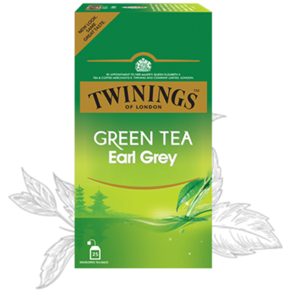 

Twinings Green Earl Grey Tea 1.6 Gr per Tea Bag Teh Celup