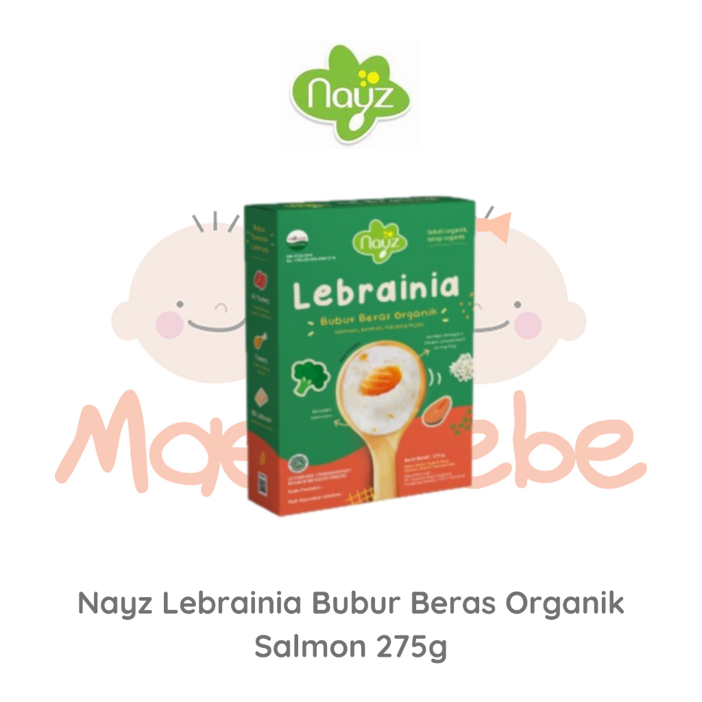 Nayz Bubur Tematik Lebrania Rasa Salmon 275g