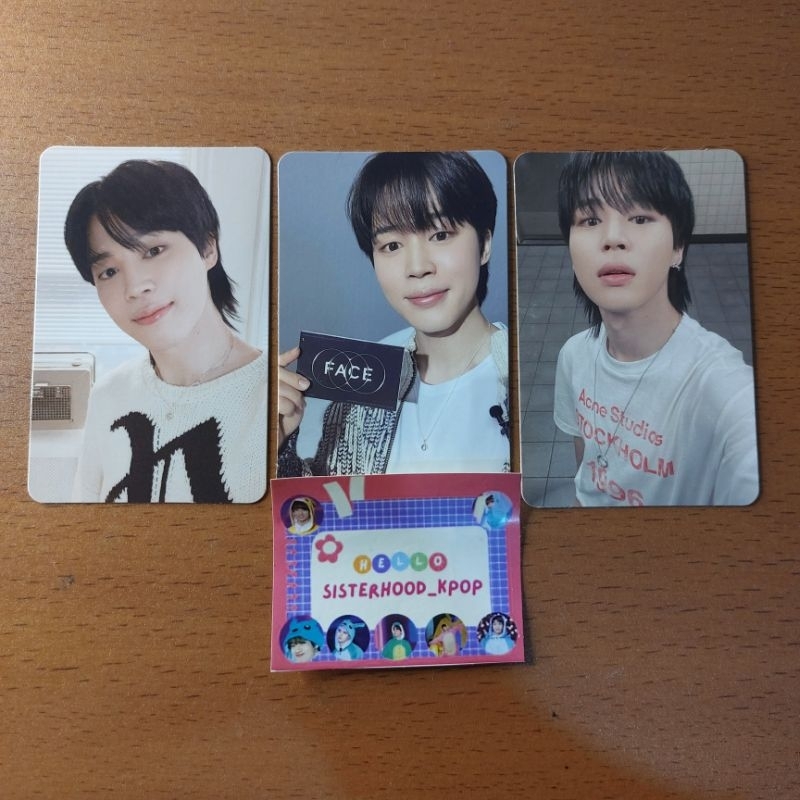 [READY STOCK] Album Jimin FACE JPFC // PC LD PWS, SW, M2U FACE JIMIN