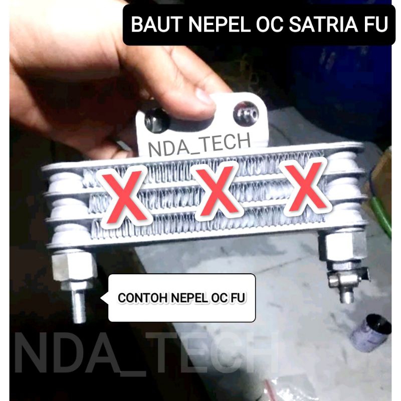 [COD] BAUT NEPEL OIL COOLER SATRIA FU NEPEL BAUT OILCOOLER FU NEPEL BAUT JALUR SELANG OIL COOLER MOT