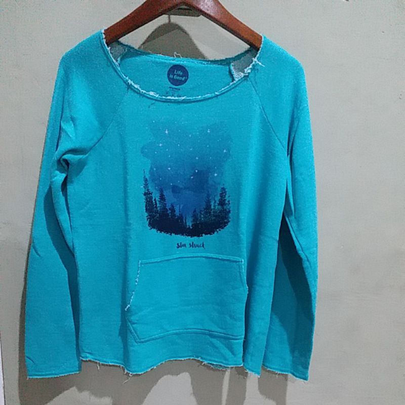 kaos lengan panjang sweater wanita