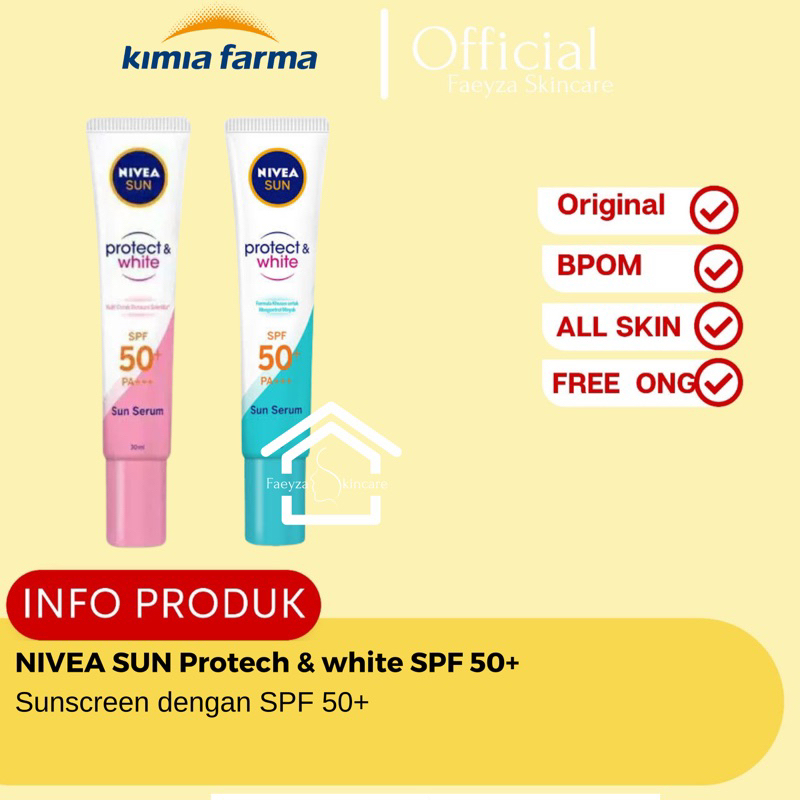 NIVEA SUN FACE SERUM SPF 50++ PA | Nivea Sun Men