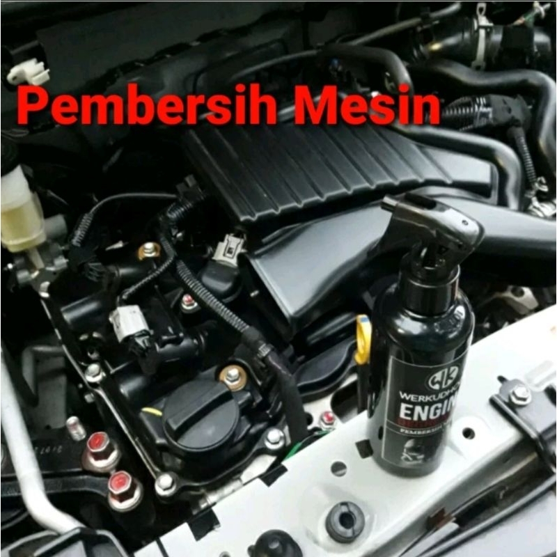 Alat Pembersih Mesin Mobil Engine Clear Perawatan Cuci Area Kabin Mesin Kendaraan lebih Hitam Mengkilat