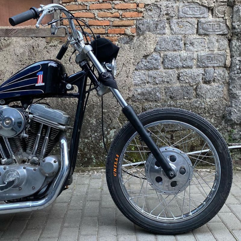 Shock Depan  Intruder 750, Yamaha XS650, Yamaha SR400