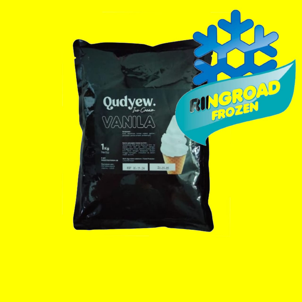 

QUDYEW SOFT ICE CREAM 1 KG - VANILA