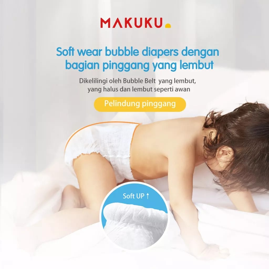 MAKUKU SAP DIAPERS BALANCE CARE NB 48 S 46 TAPE M 36 L 36 XL 34 XXL 32 PANTS