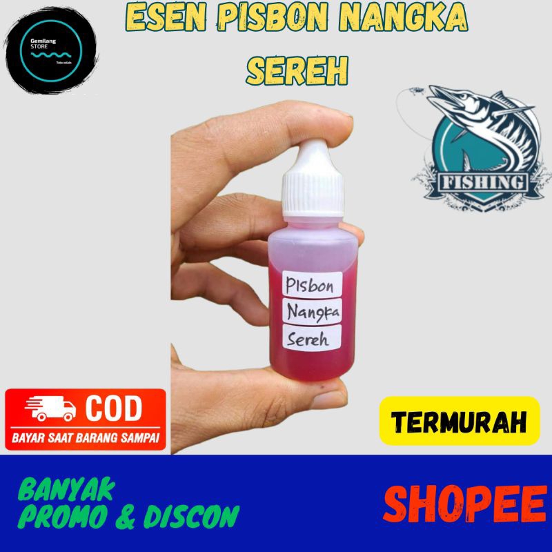 (Termurah)Esen pisang ambon nangka sereh wangi ampis gurih esen oplosan