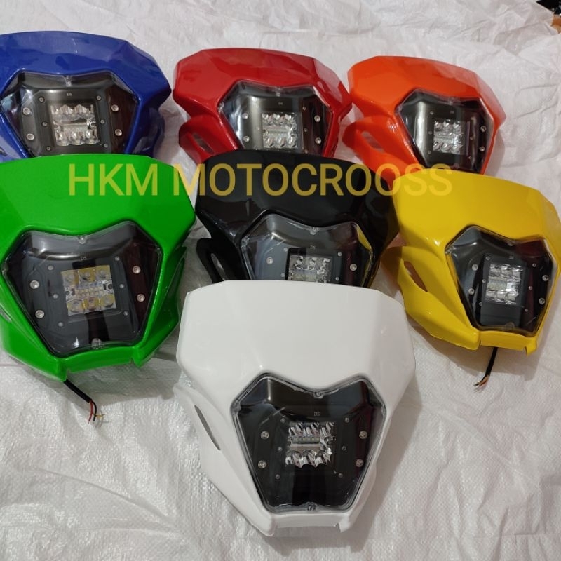 Headlamp klx 230 new Reflektor klx 230 Batok Lampu Klx 230 Lampu depan klx 230 Reflektor klx Headlam