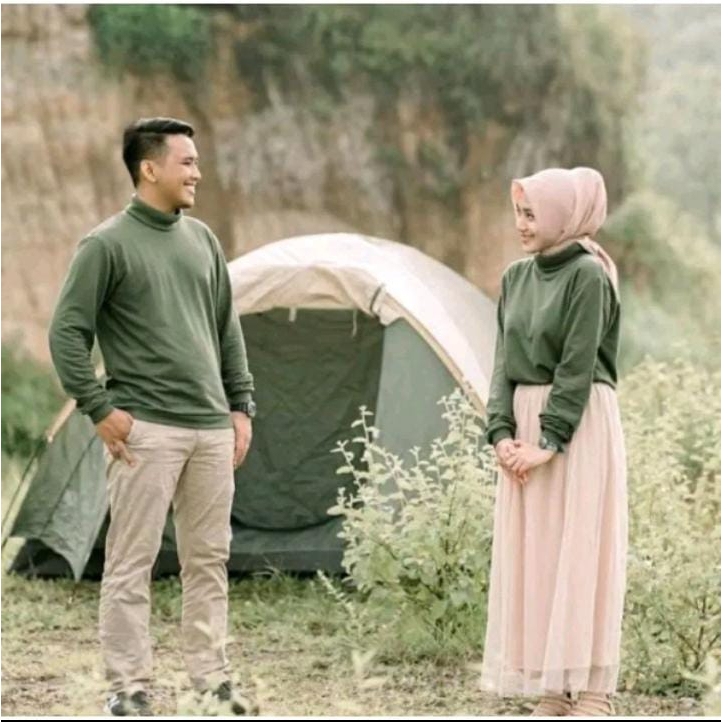 KAOS RIB TURTLENECK PREMIUM TEBAL/KAOS KERAH TINGGI/ KAOS KERAH TINGGI CATTON RIB TERLARIS PRIA/WANI