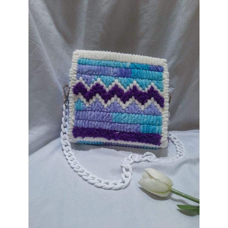 BOÎTE BAG || Plastic Canvas Bag