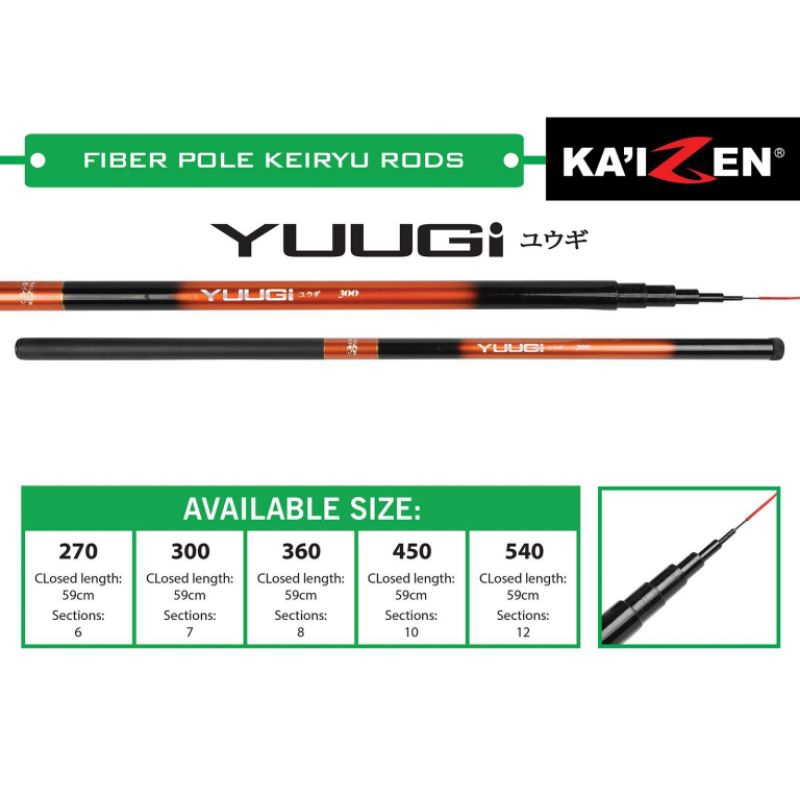 PROMO TEGEK TERMURAH : Joran Tegek / Pole Kaizen Yuugi 540