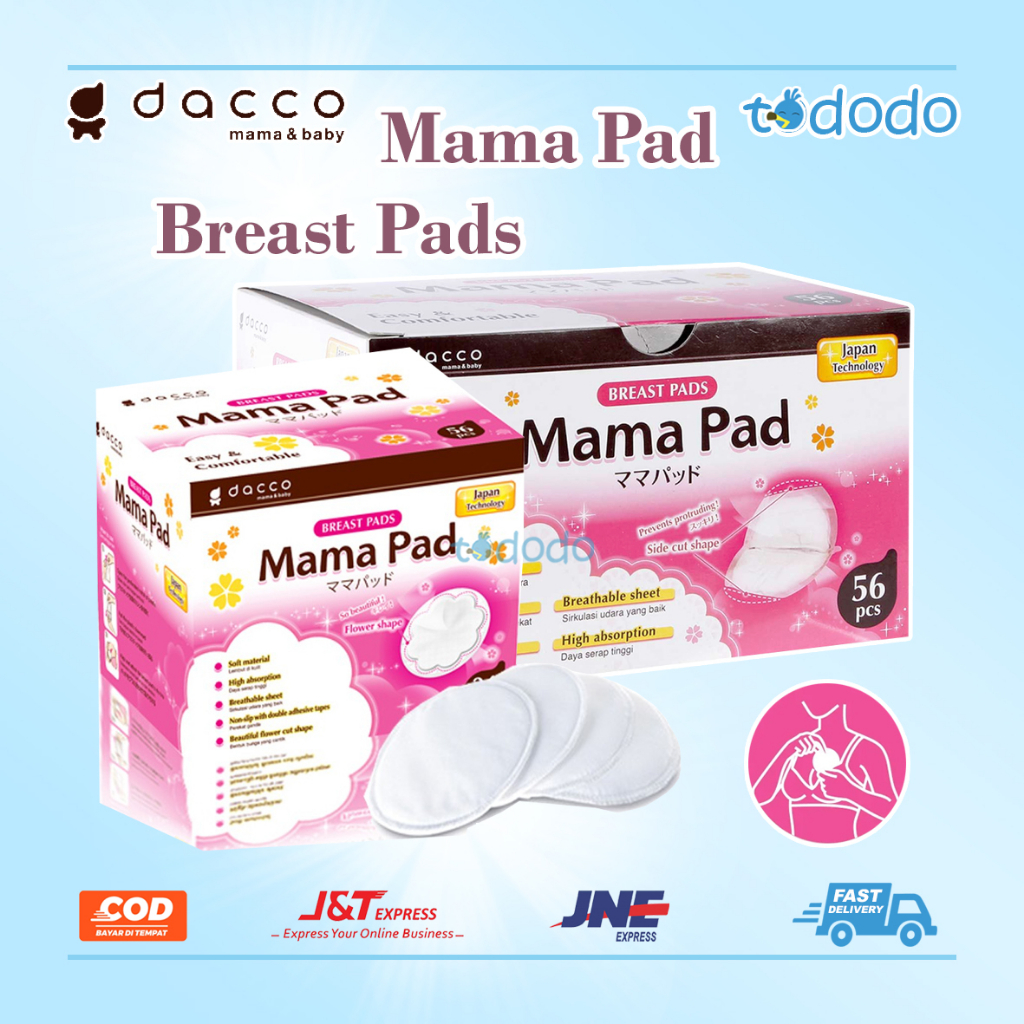 Dacco Mama Pad Flower Breast Pad - Alas Penyerap ASI