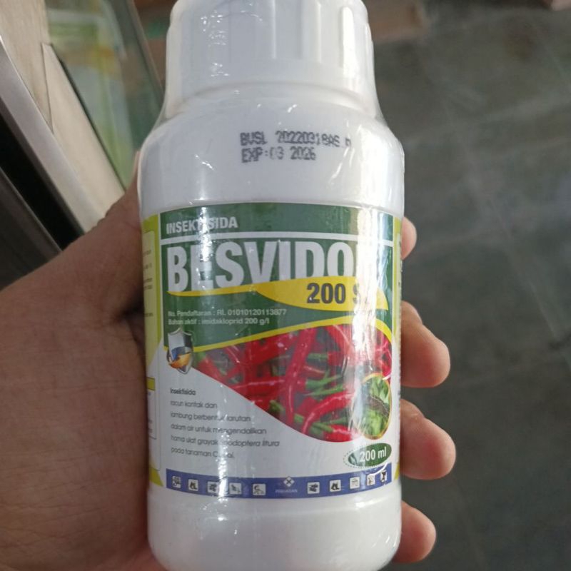Insektisida BESVIDOR 200SL Basmi hama cabai dan padi (200 ml)