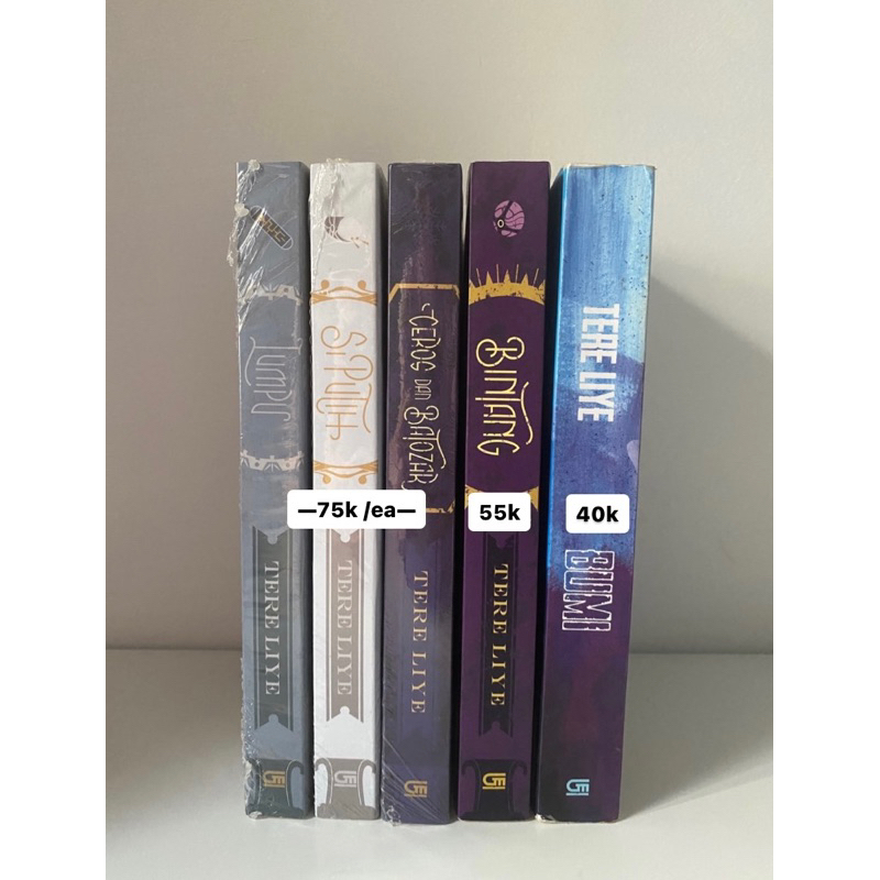 Novel Serial Bumi Tere Liye / Preloved Novel Romance / Mantappu Jiwa