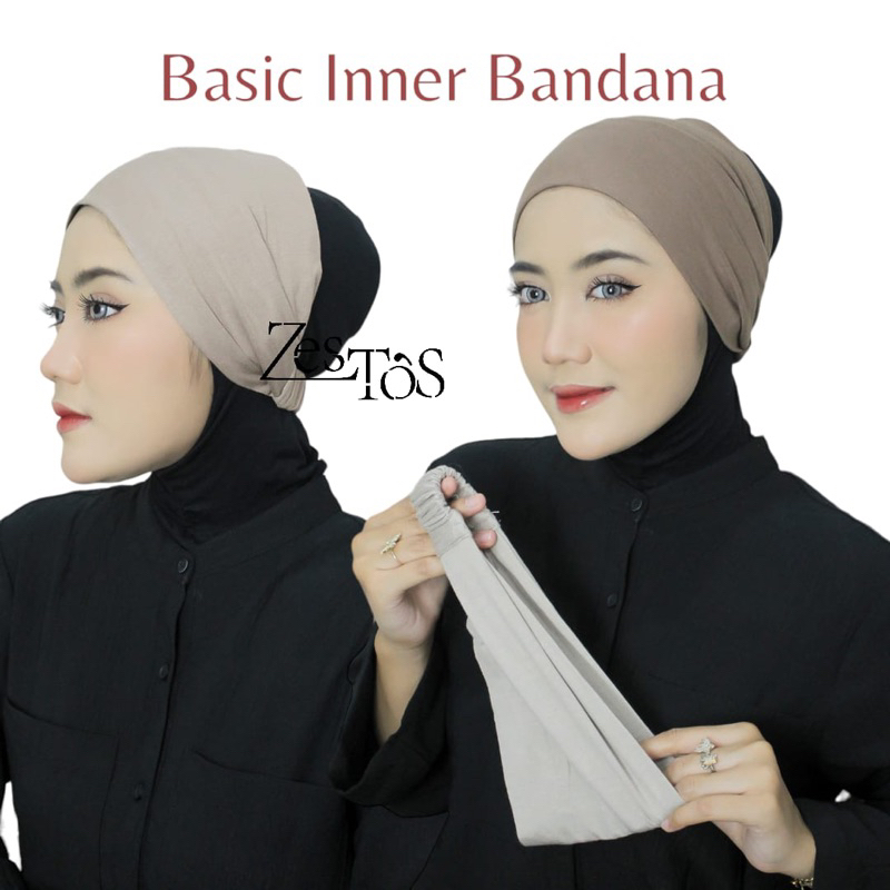 INNER BANDANA BAHAN KAOS RAYON PREMIUM