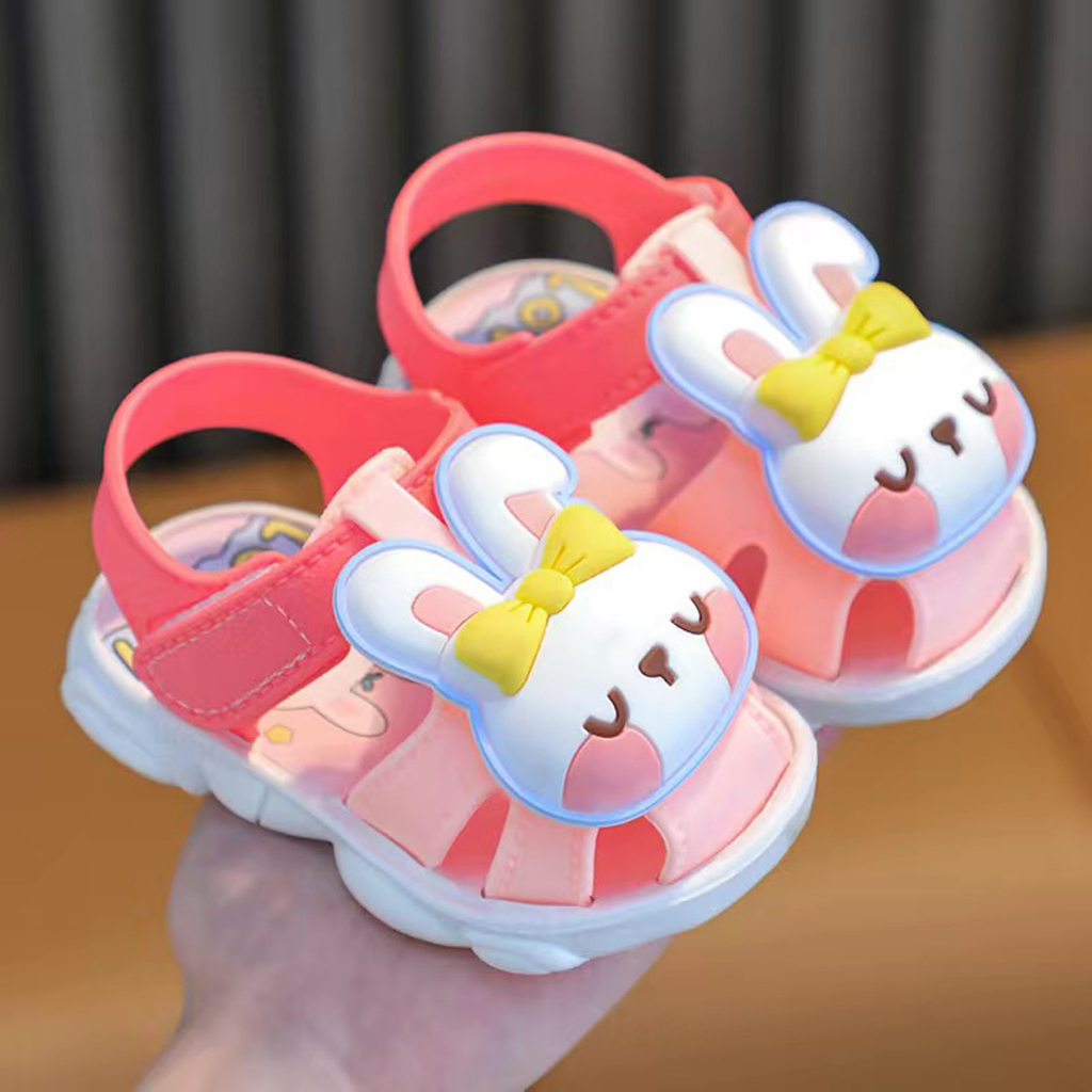 PROMO 12.12 PUNCAK Okaybaby B302 Sandal Balita Anak Laki-laki Perempuan Lucu Import Bagus Lembut Kekinian Sendal Casual